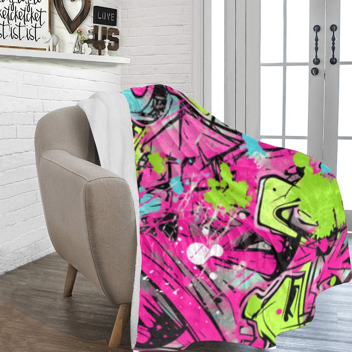 Ultra-Soft Micro Fleece Blanket 70''x80''