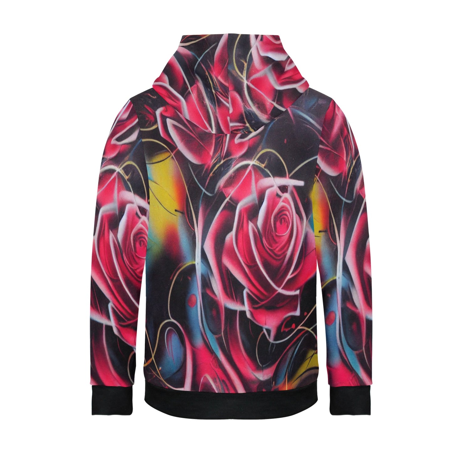 rose full sublimation hoodie